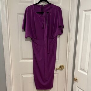 Elegant Purple Women's Dress
